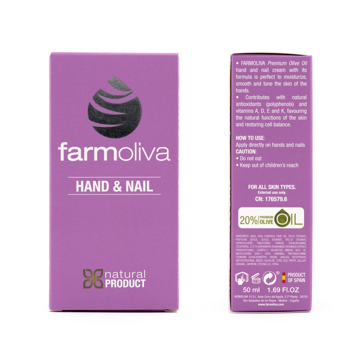 Crema Manos y uñas con AOVE
