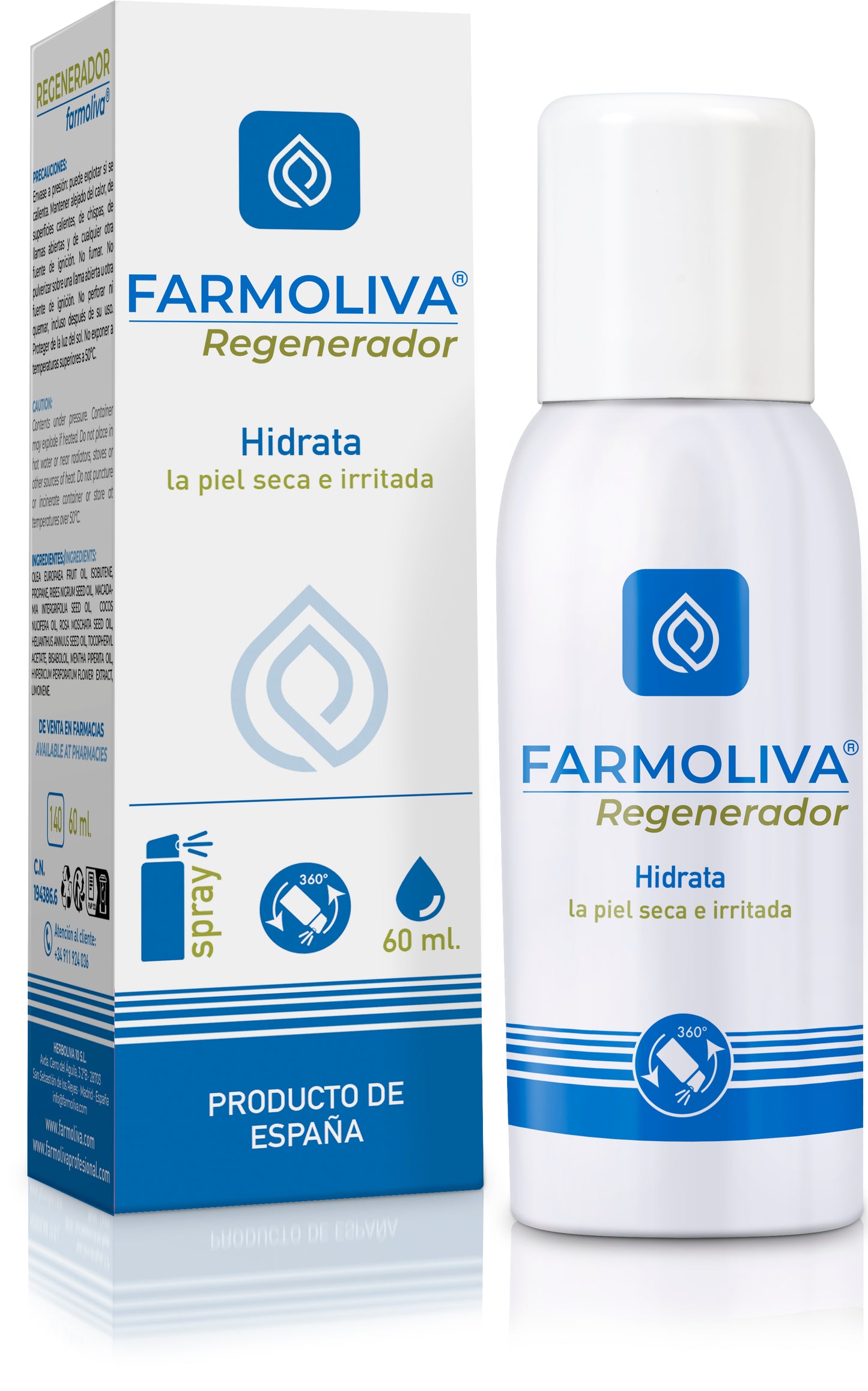 Aceite cuidado para piel seca AOVE Regenerador